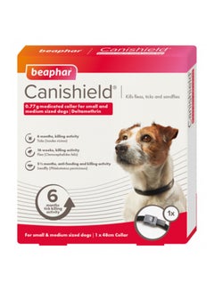 Canishield Flea And Tick Collardeltamethrin Small And Medium Dogs 0.77grams