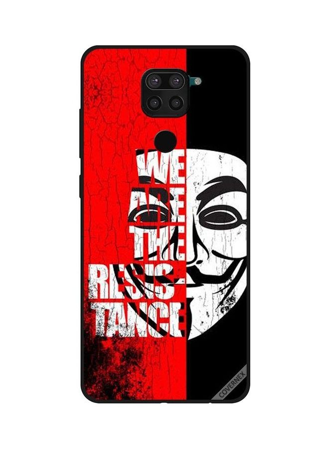 كوفرنيكس غطاء حماية واقٍ بطبعة عبارة "We Are The Resistance" لهاتف شاومي ريدمي نوت 9 متعدد الألوان - Image 1