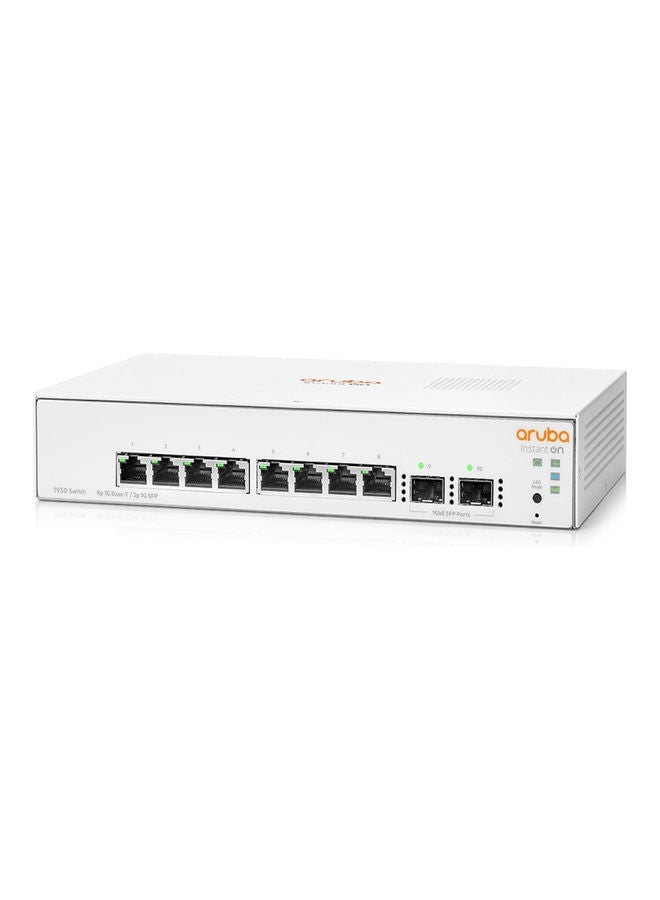 Aruba Instant On 1930 8G 2SFP Switch White  - Image 2