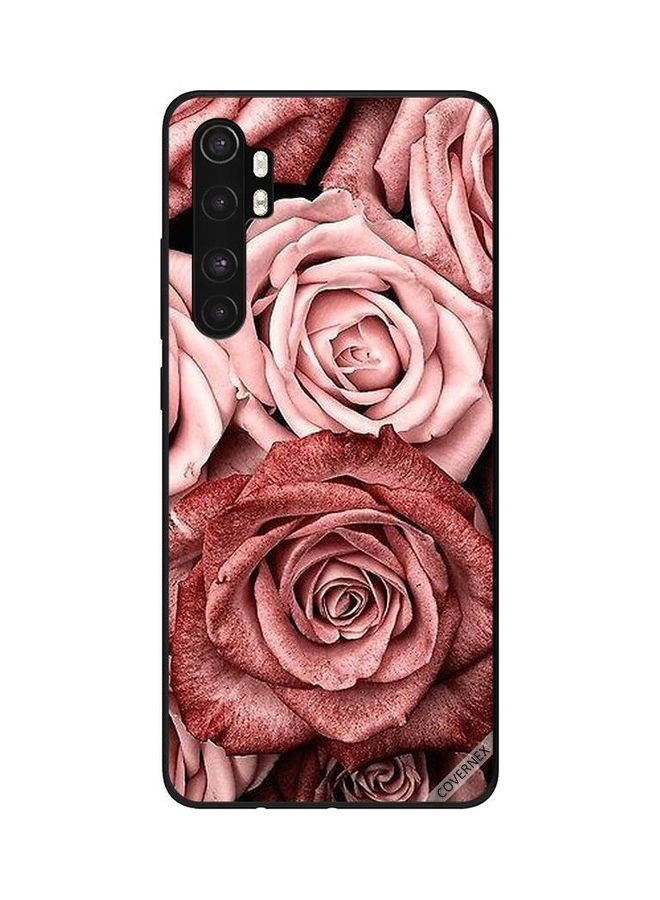 Covernex Rose Printed Protective Case Cover For Xiaomi Mi Note 10 Lite Multicolour - Image 1