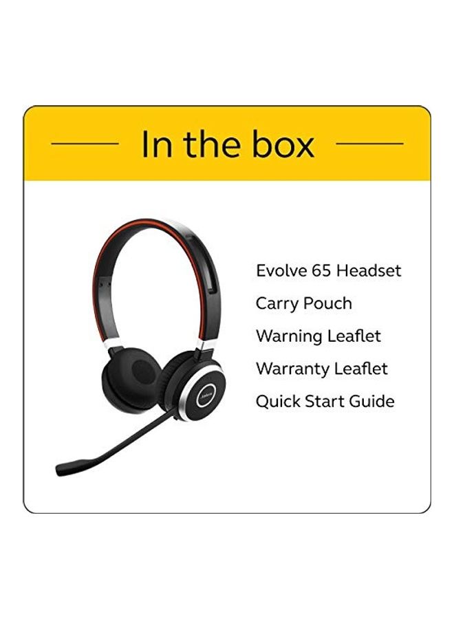 Evolve 65 Stereo Wireless Headset Multicolour