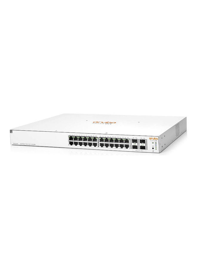 Aruba - Instant On 1930 24G Class4 PoE 4SFP/SFP+ 195W Switch White - Image 1