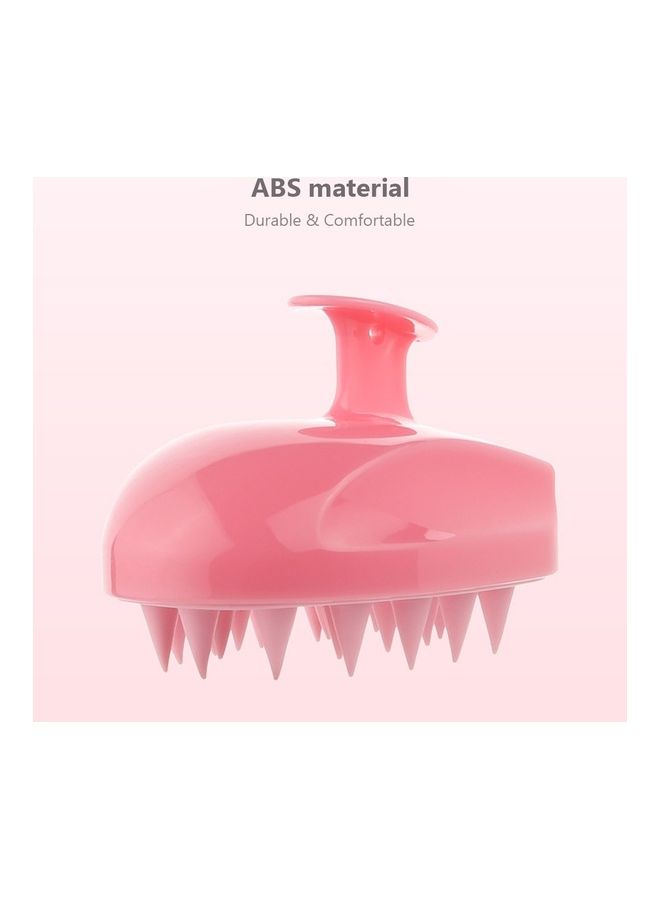 Hair Scalp Massager Shampoo Brush Pink - Image 2