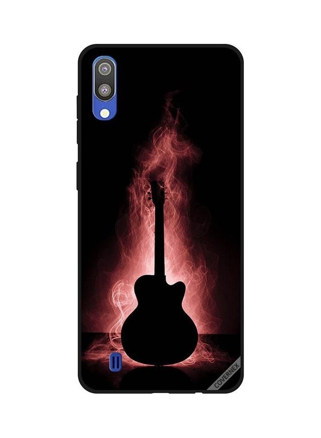 كوفرنيكس غطاء حماية واقٍ بطبعة انعكاس لجيتار في الظلام لهاتف سامسونج جالاكسي M10 متعدد الألوان - Image 1