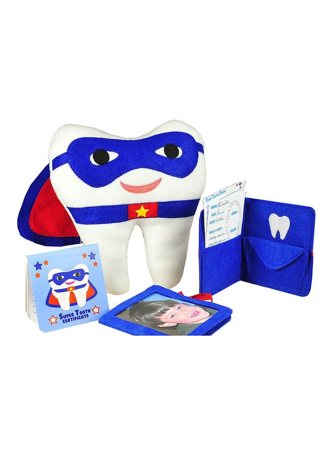 Tickle & Main Tooth Fairy Superhero Pillow With Notepad And Keepsake Pouch  - Image 1