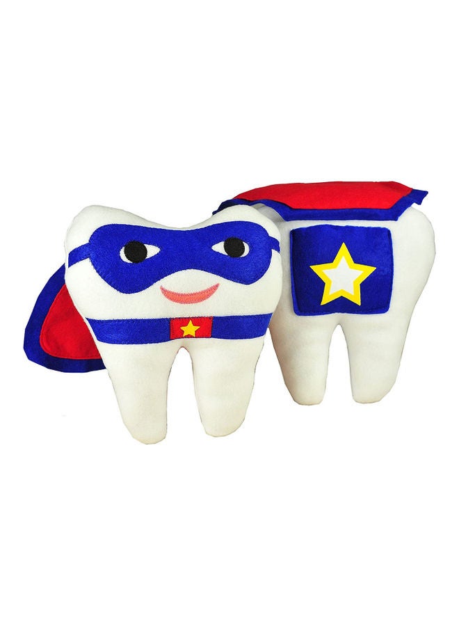 Tickle & Main Tooth Fairy Superhero Pillow With Notepad And Keepsake Pouch  - Image 2