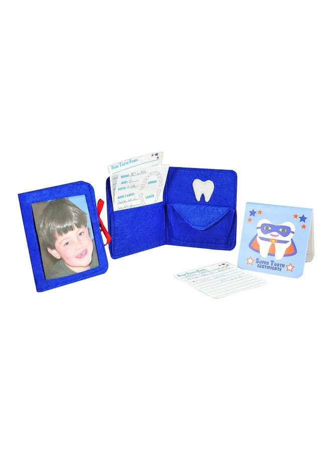 Tickle & Main Tooth Fairy Superhero Pillow With Notepad And Keepsake Pouch  - Image 3