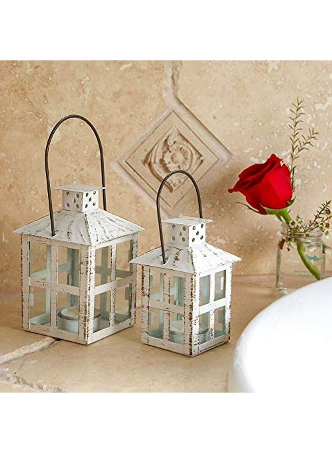 كايت آسبن فانوس شموع للزينة أبيض 3.2 x 3.2 x 6بوصة - Image 2