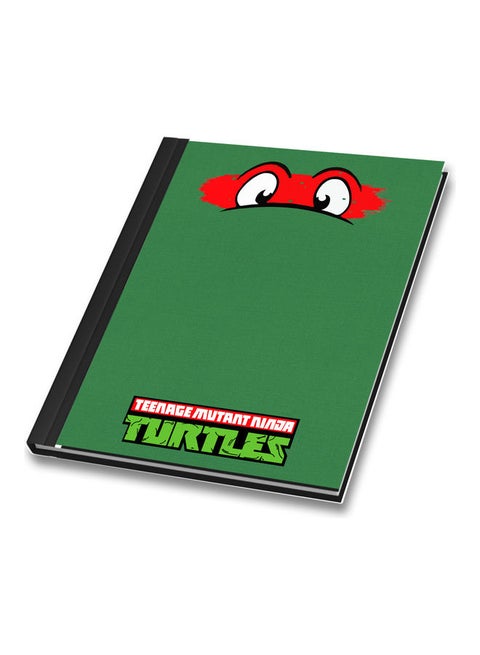 Cute Ninja Turtle Binded A5 Size Notebook Multicolour
