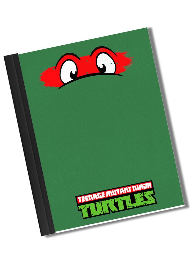 Cute Ninja Turtle Binded A5 Size Notebook Multicolour