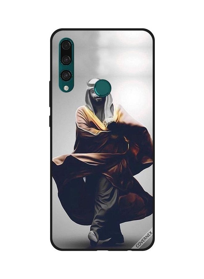 Covernex Muhammad Bin Salman Walking Design Protective Case Cover For Huawei Y9 Prime 2019 Multicolour - Image 1