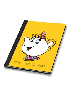 Beauty and the Beast Kettle Cover Printed A4 Size Binded Notebook Multicolour