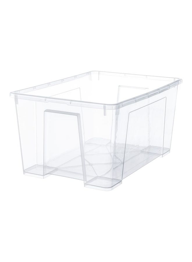 دبليو كيه منظم للمطبخ متين وعالي الجودة شفاف 56 X 39 X 28سم - Image 1