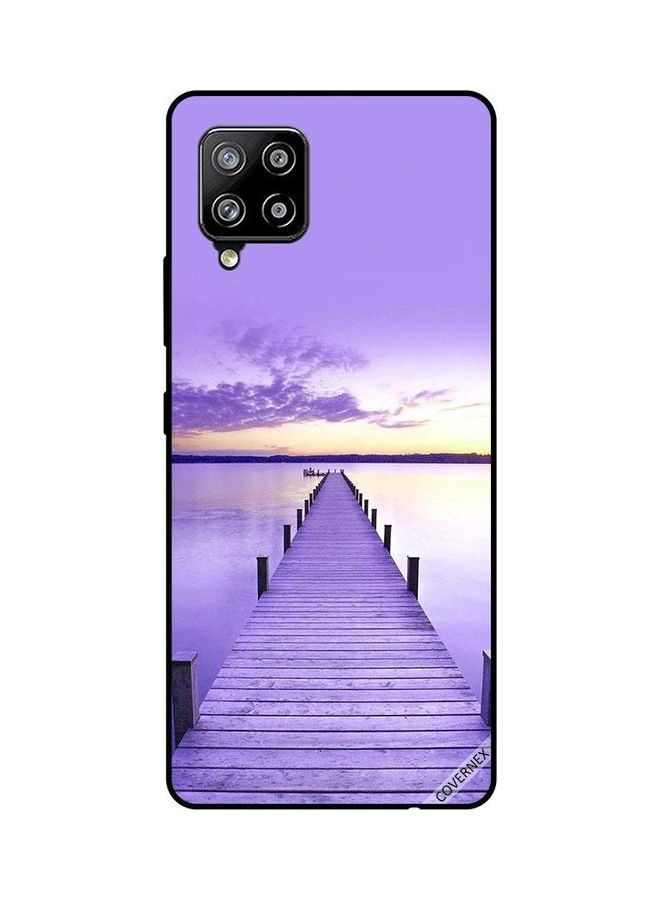 كوفرنيكس غطاء حماية واقٍ بطبعة ممشى داخل البحر لهاتف سامسونج جالاكسي M42 ‏5G متعدد الألوان - Image 1