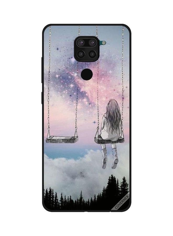 Covernex Xiaomi Redmi Note 9 Protective Case Cover Printed Featuring Alone Sad Girl DESIGN_0005 - Image 1
