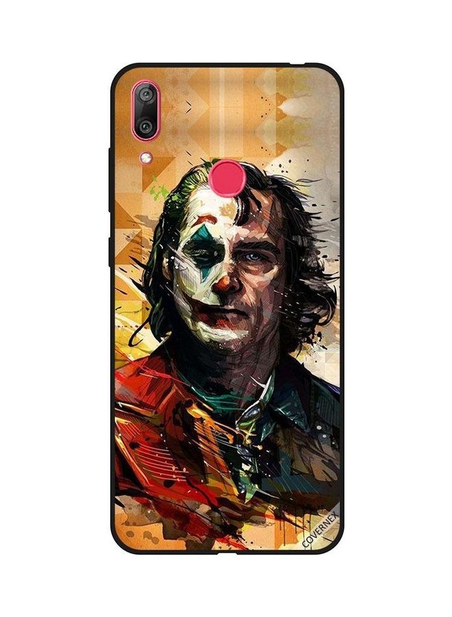 Covernex Huawei Y7 Prime 2019 Protective Case Cover Printed Featuring Joker DESIGN_0153 - Image 1