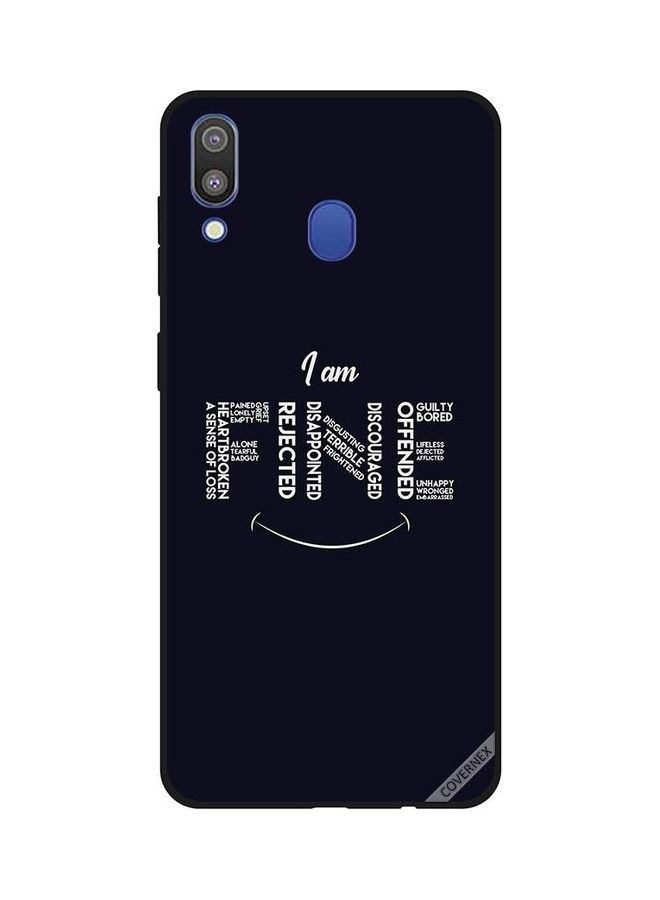 Covernex Samsung Galaxy M20 Protective Case Cover Printed Featuring I Am Fine Rejected DESIGN_0143 - Image 1