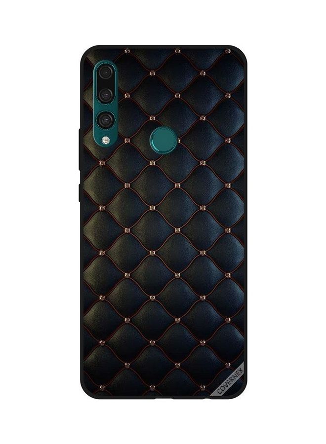 Covernex Stappers On Cloth Pattern Protective Case Cover For Huawei Y9 Prime 2019 Multicolour  - Image 1