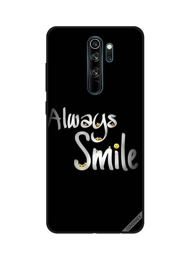 Covernex Always Smile Printed Protective Case Cover For Xiaomi Redmi Note 8 Pro Multicolour
