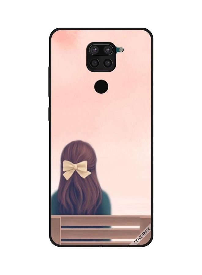 كوفرنيكس غطاء حماية واقٍ بطبعة فتاة جميلة لهاتف شاومي ريدمي نوت 9 متعدد الألوان