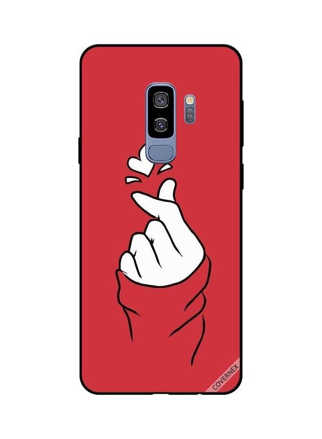 Covernex Protective Case Cover For Samsung Galaxy S9 Plus Snap Love Red/White - Image 1