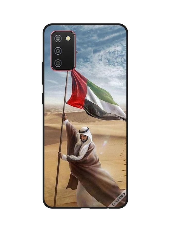 Covernex Zayed Planted UAE Flag Protective Case Cover For Samsung Galaxy A02s/F02s Multicolour - Image 1