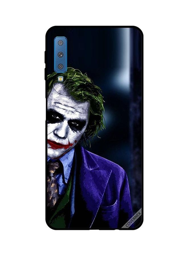 Covernex Samsung Galaxy A7 2018 Protective Case Cover Printed Featuring Looking With Emotions DESIGN_0177 - Image 1