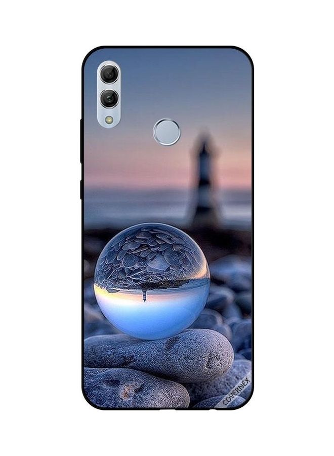 Covernex Protective Case Cover For Honor 10 Lite Awesome Photgraphy Of Nature In Round Glass - Image 1