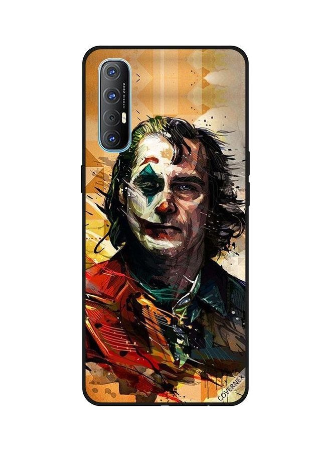 كوفرنيكس غطاء حماية واقٍ بتصميم شخصية الجوكر لهاتف أوبو رينو 3 برو متعدد الألوان - Image 1