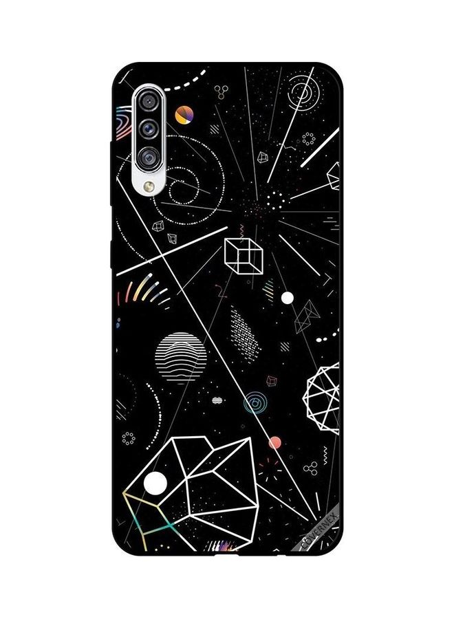 Covernex Geometric Shapes Protective Case Cover For Samsung Galaxy A30s Multicolour - Image 1
