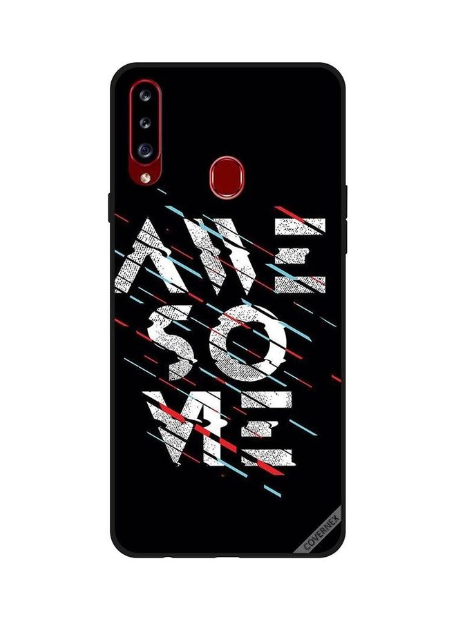 Covernex Samsung Galaxy A20s Protective Case Cover Printed Featuring Awesome DESIGN_0013 - Image 1