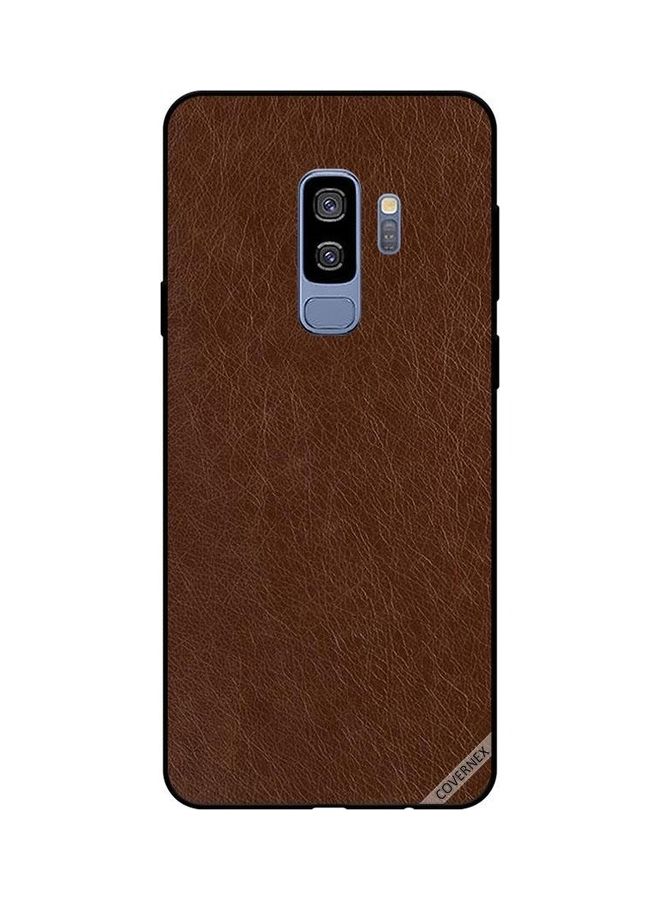 Covernex Protective Case Cover For Samsung Galaxy S9 Plus Leather Pattern - Image 1