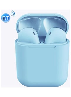 In-Ear TWS Bluetooth Earbuds With Charging Case Sky Blue