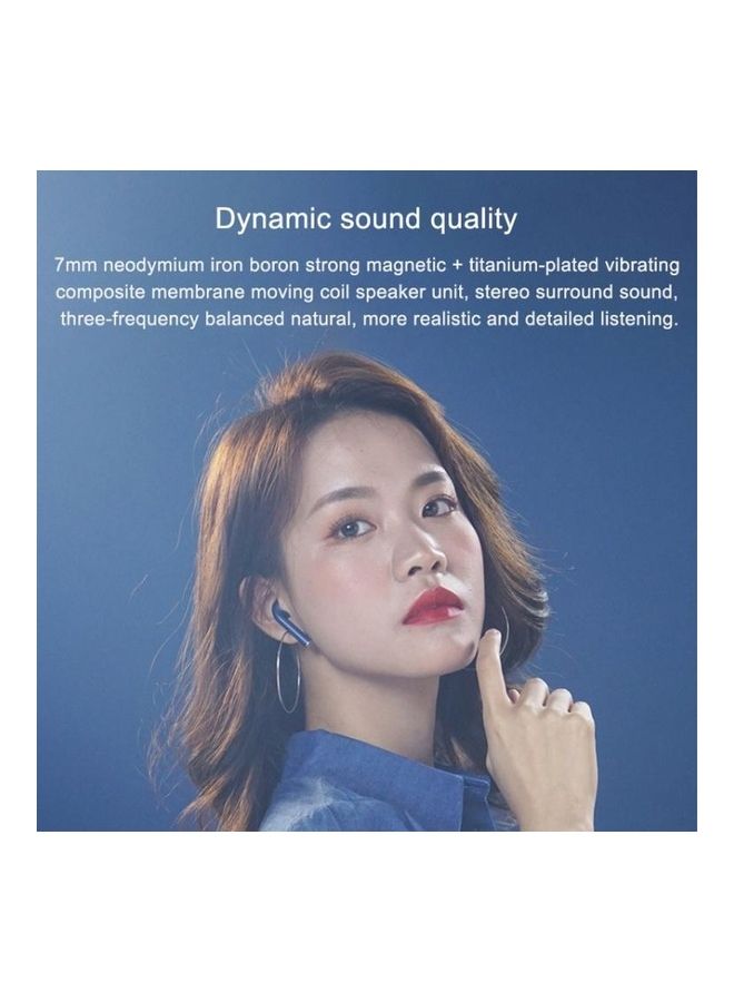 Generic - In-Ear TWS Bluetooth Earbuds With Charging Case Sky Blue - Image 1