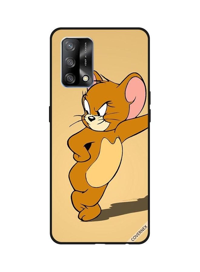 Covernex Oppo A74/F19 4G Protective Case Cover Printed Featuring Jerry Is Angry DESIGN_0152 - Image 1