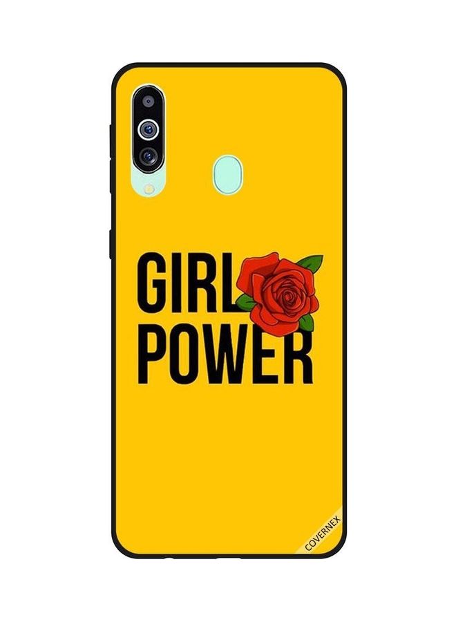 كوفرنيكس غطاء حماية واقٍ بطبعة عبارة "Girl Power" لهاتف سامسونج جالاكسي M40/A60 متعدد الألوان  - Image 1