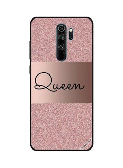 Protective Case Cover For Xiaomi Redmi Note 8 Pro Queen Glitters Bg