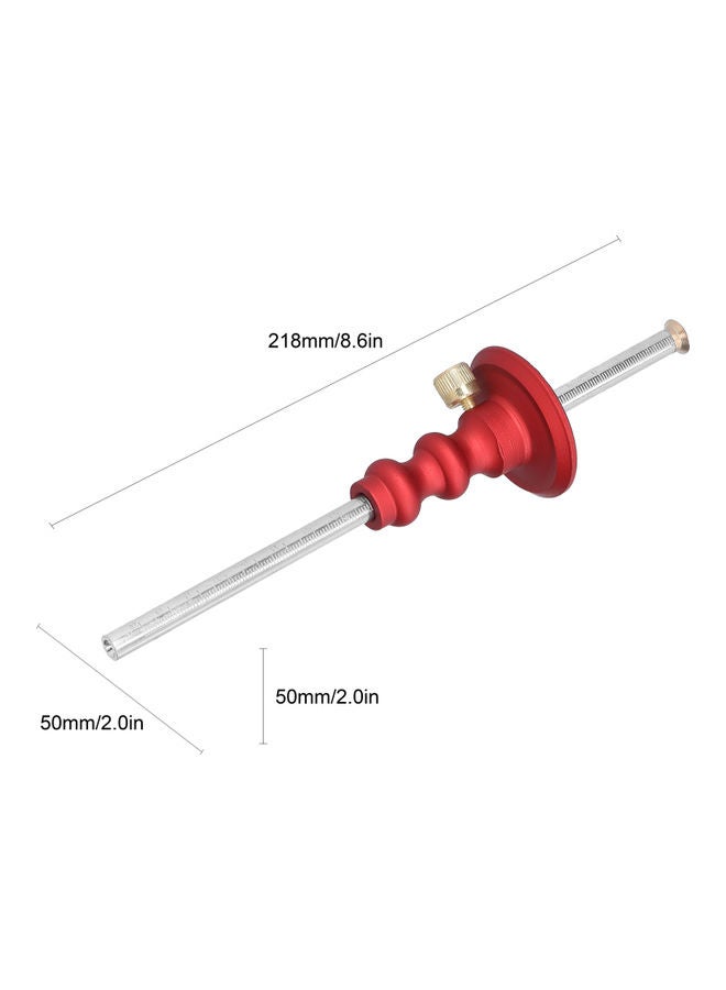 Generic Wood Marking Gauge Silver/Red  - Image 5
