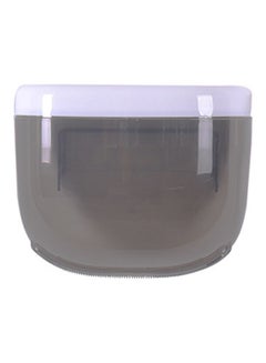 Wall Mounted Paper Towel Dispenser Black/White 4.92 X 6.1 X 4.52inch