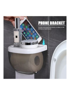 Generic Wall Mounted Paper Towel Dispenser Black/White 4.92 X 6.1 X 4.52inch  - Image 4