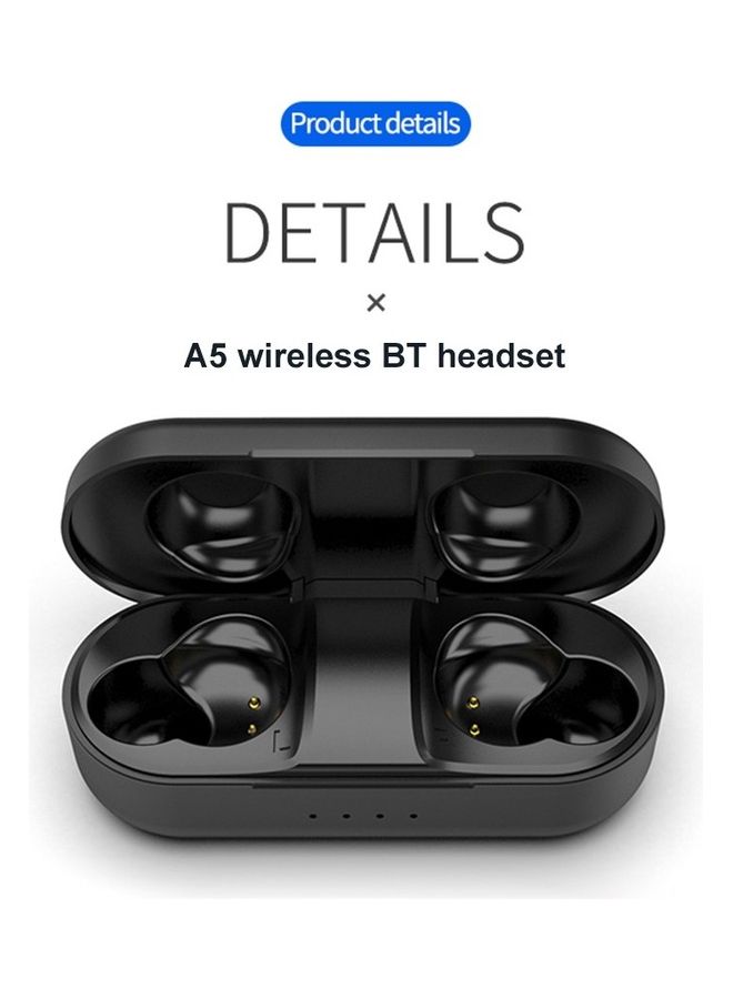 Generic - A5 TWS Touch-Controlled True Wireless BT Headphones - Image 1