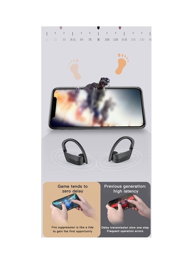 Ear Hanging Hook TWS Wireless Stereo In-Ear Headset - Image 3