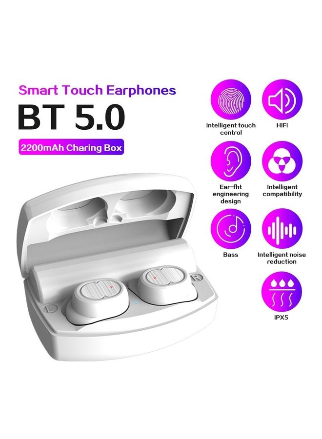 TWS-8 Plus Sports Stereo Wireless BT Earbuds - Image 1