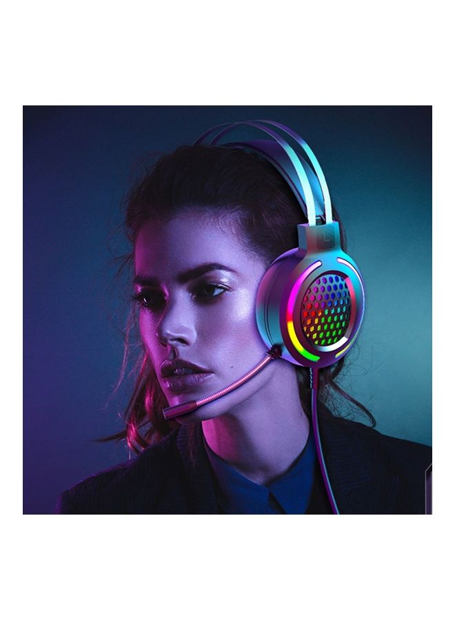 سماعة رأس USB للألعاب مزودة بميكروفون - Image 2