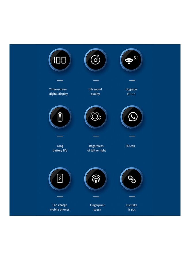 F9-3 Bluetooth 5.1 TWS Earbuds - Image 5