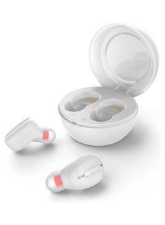 S8 TWS Bluetooth Wireless Earphones With Microphone White