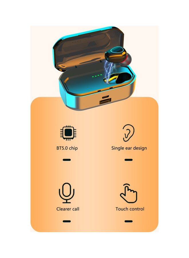 TWS Wireless Touch Control Earphone With Charge Box