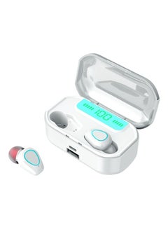 TWS Wireless Touch Control Headphones With Charging Box White