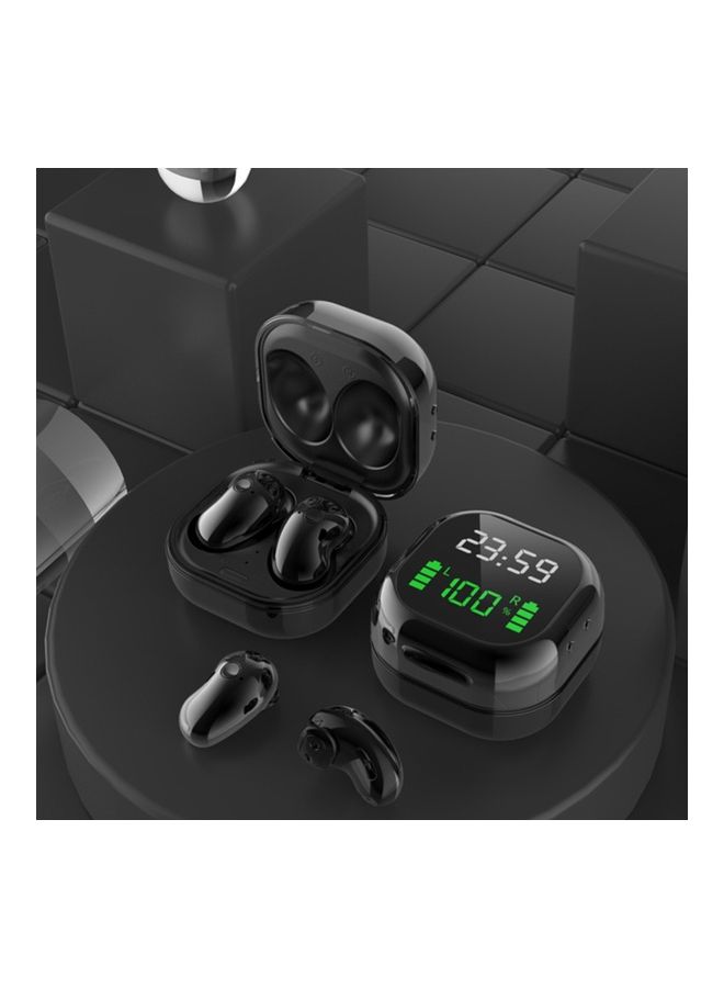 Generic - TWS Wireless Bluetooth Earphones With Mic Black - Image 1