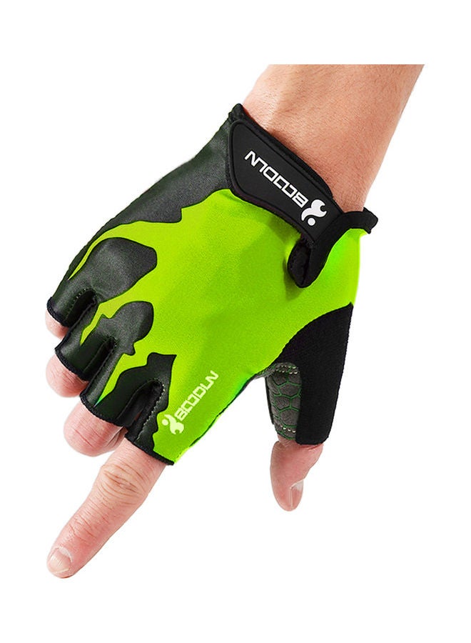 بودون قفازات نصف أصابع لركوب الدراجات S - Image 2